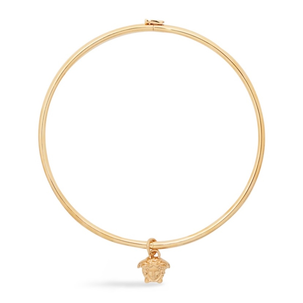 Versace Gold Medusa Charm Choker